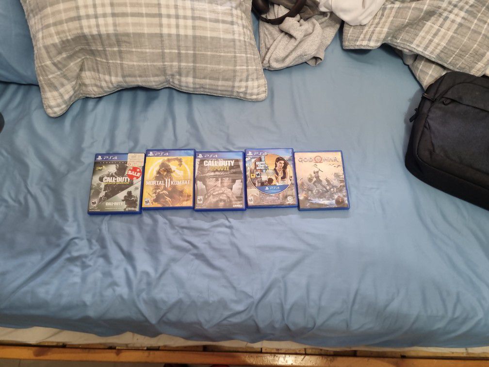 Ps4 Games 10$  EACH (Negotiable)