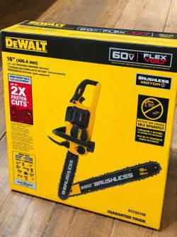 DeWalt 60V FlexVolt 16" Brushless Chainsaw Tool Only