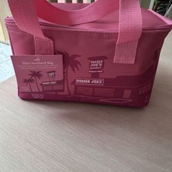 Trader Joe Pink Bag