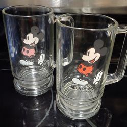 Vintage Mickey Mouse Mugs