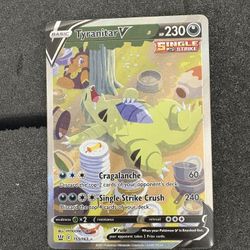 Pokemon Card - Tyranitar V Alt Art