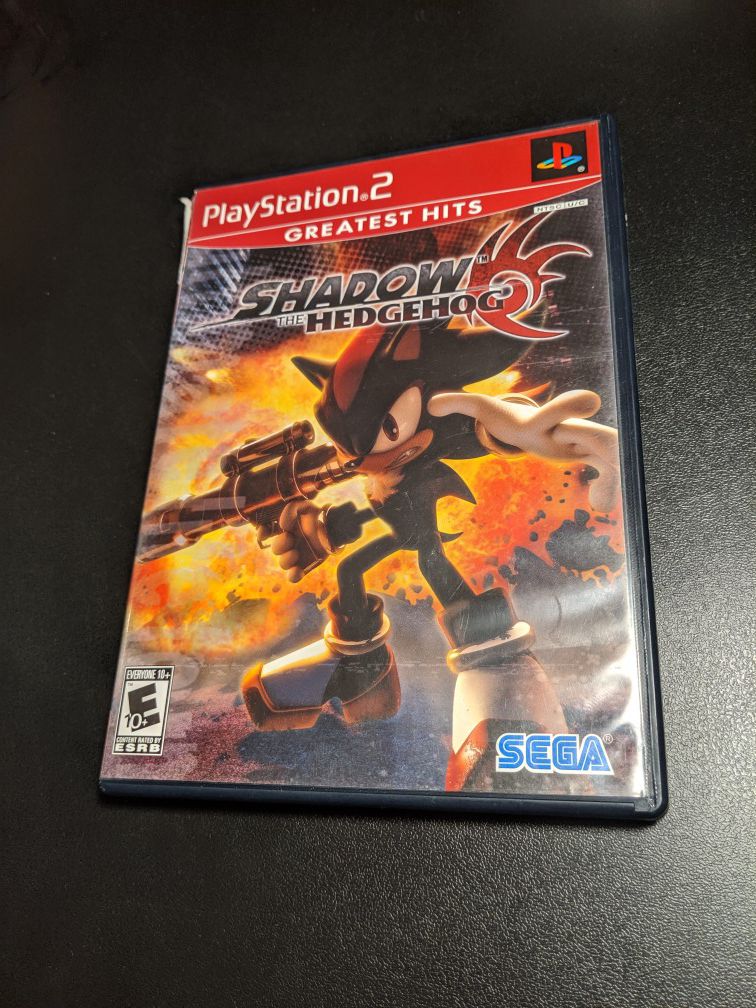 Shadow the hedgehog PS2