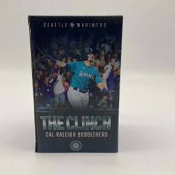 Seattle Mariners The Clinch Cal Raleigh Blue Bobblehead MLB Baseball