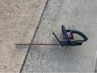 Craftsman Electric Hedge Trimmer 22" 3.0 Amps