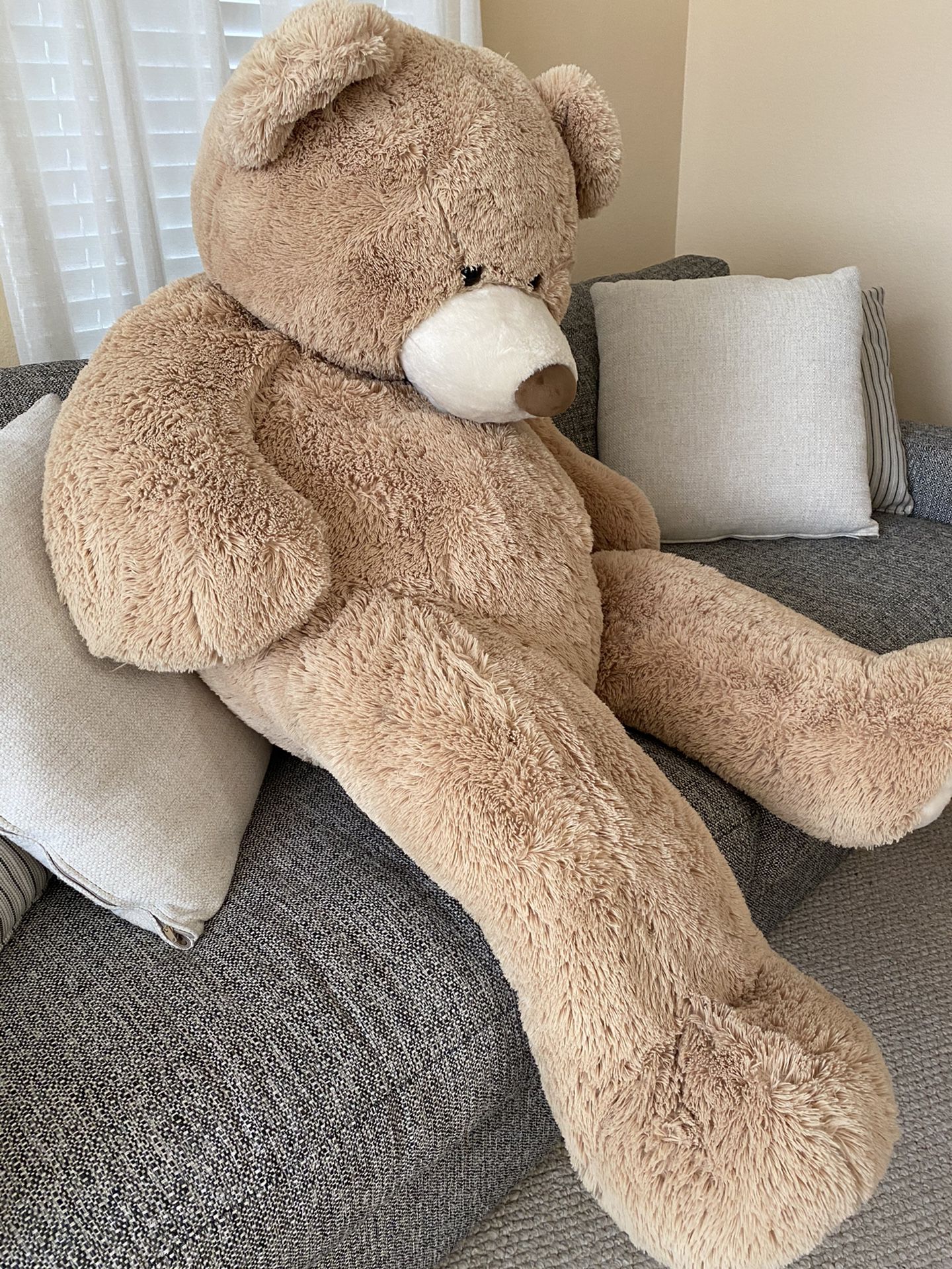 5’ tall stuffed teddy bear