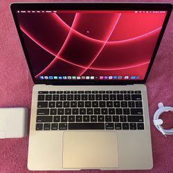 2016 MacBook Pro 13 inch Retina, 2.0 GHz i5, 8 GB RAM, 250 GB SSD.