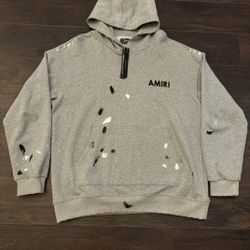 NWT Men’s AMIRI Hoodie Paint Slat Size XL 100% Authentic 