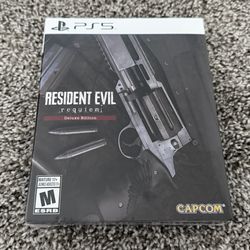 Resident Evil Requiem Deluxe Edition + Steelbook PS5 NEW/SEALED