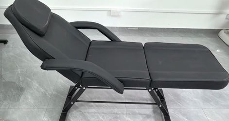 3-Section Tattoo Chair, Massage Bed Spa Salon Facial Chair