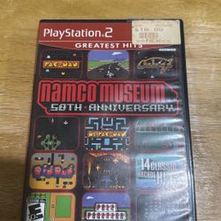Namco Museum 50th Anniversary: PS2 (with Box And Manual)