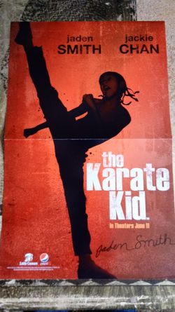 Karate kid poster