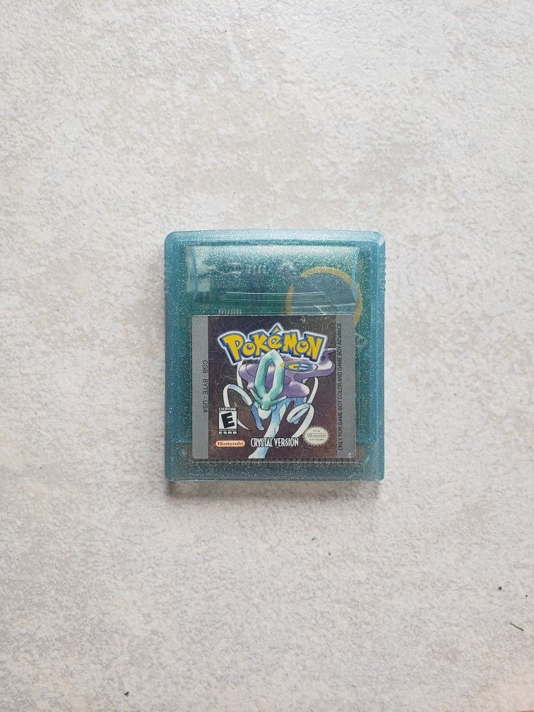 Pokemon Crystal Nintendo Gameboy