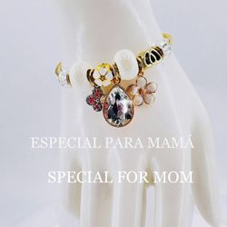 Pulsera estilo P,acero inoxidable chapado en orò 18k/bracelet, 18k gold plated stainless steel