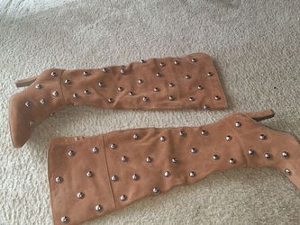 ANA  Genuine suede, boots 8.5