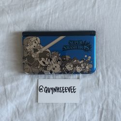 nintendo 3DS xl super smash bros limited edition- blue
