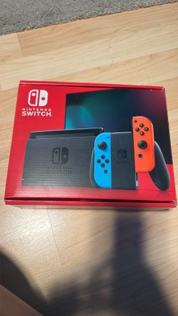 Nintendo switch in box