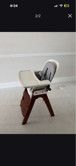 High chair wood