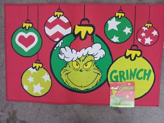 Christmas Grinch Rug 