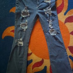 SHEIN Flare Jeans Size M
