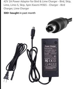 Bird Scooter Charger or Jetson charger also avail