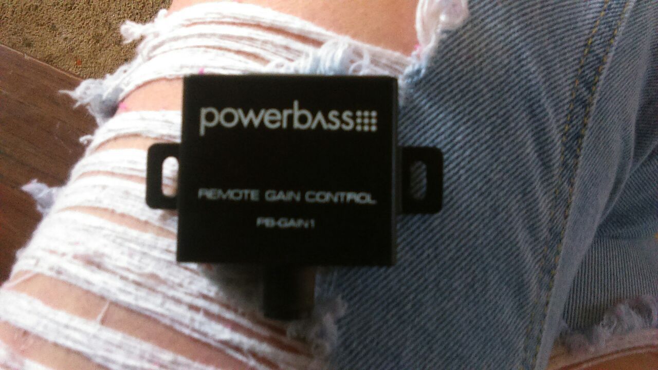 Powerbass remote gain control