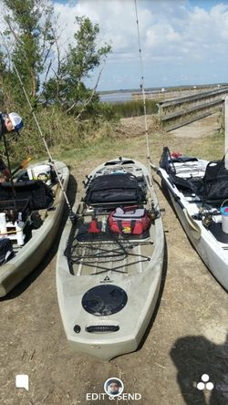 Ascend 128t Fishing Kayak + Accessories for Sale in Cutler Bay, FL