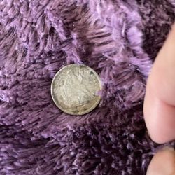 1876 Seated Liberty Dime 