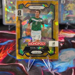 Gold Pável Pardo Prizm Monopoly World Cup 