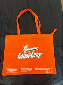 Loose Leaf Canvas Tote Bag