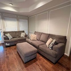 Brand New Ashley Couch / Dorsten Slate Living Room Set /Sofa and Loveseat 