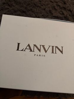 Lanvin Curb Sneakers White (Size 11.5)