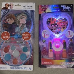 Disney Frozen II & Trolls Cosmetic Sets $3 each 