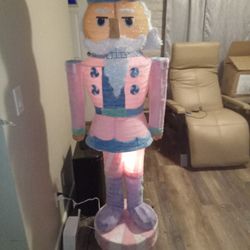 Nutcracker 6FT Clear Lights Indoor/Outdoor Use Asking $80 OBO