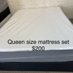 Queen Size Mattress Set 