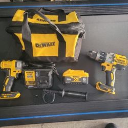 Dewalt Hammer Drill/Driver and Impact Drill(Made In USA)