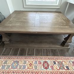 Large Coffee Table Farmhouse Style