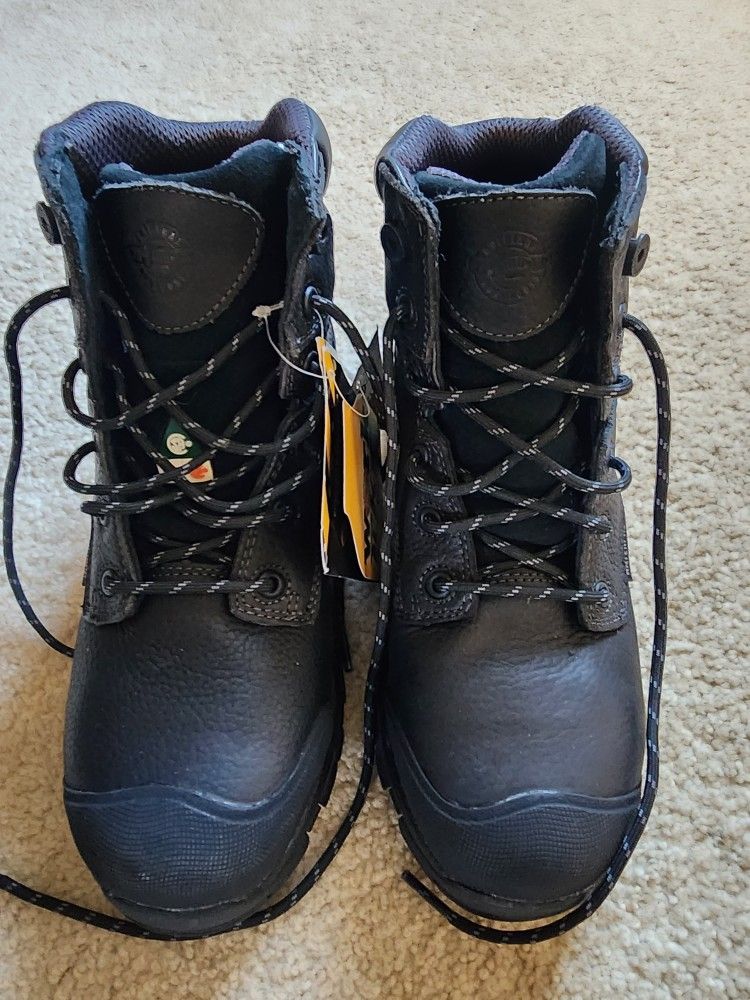 Justin Original work boots Steel Toe Shock Resistant