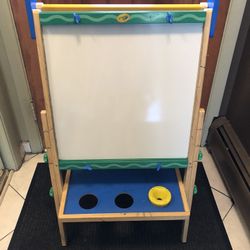 Crayola Kids’ Easel With White Board And Chalk Board