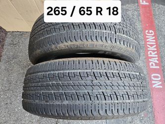 265 / 65 R 18 (2) TIRES ADVANTA