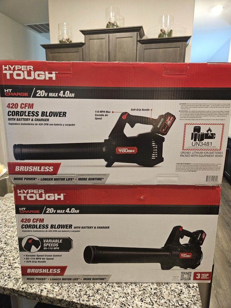 Hyper Tough Cordless Leaf Blower
