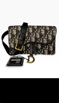 Dior Oblique Saddle Belt Bag