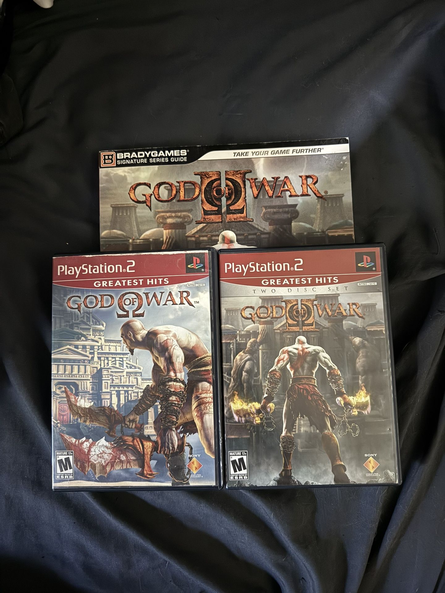 God Of War 1+2 (ps2)+ Strategy Guide