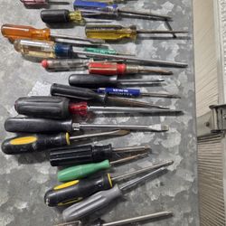 Lots of screwdrivers now most