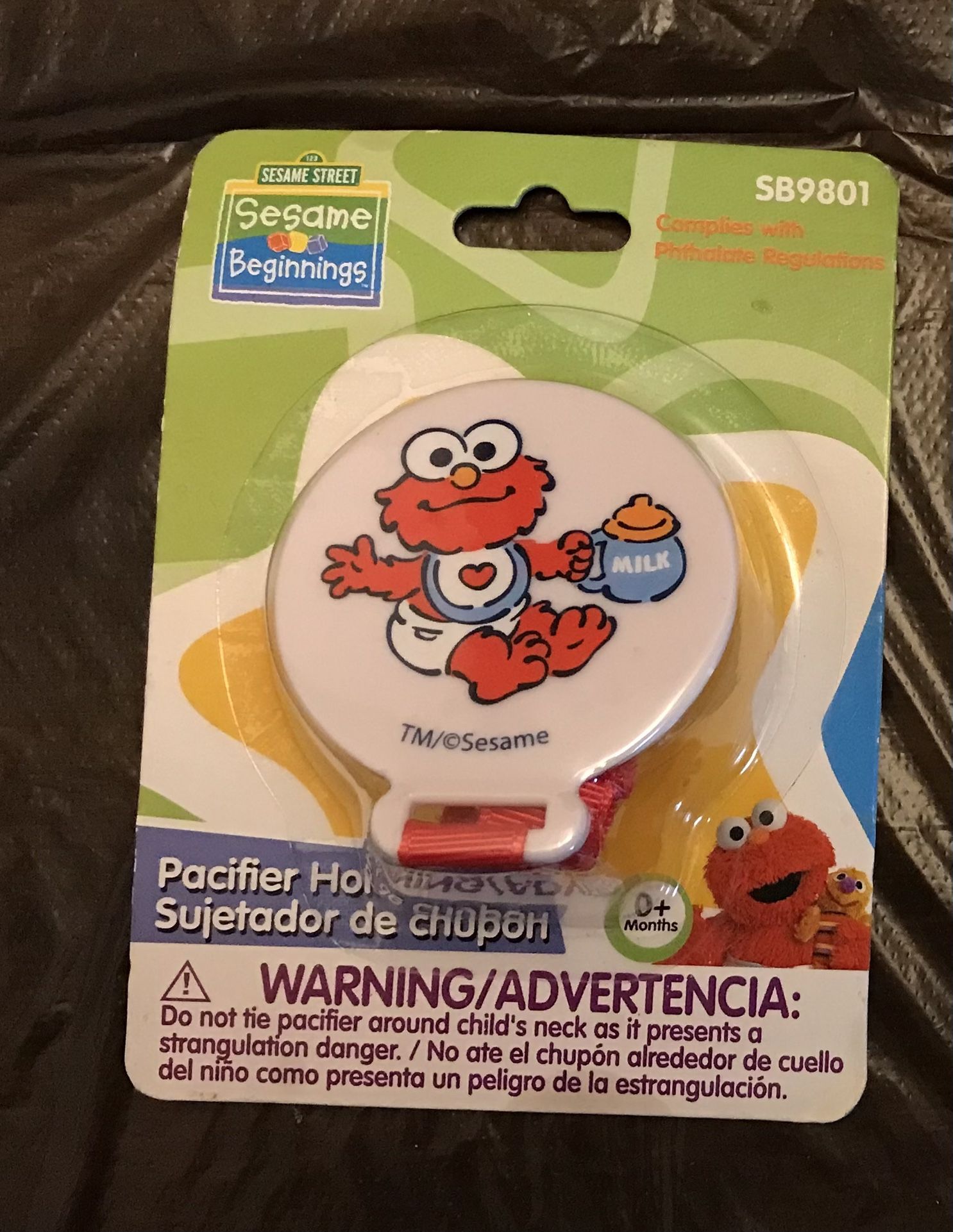 Elmo Pacifier Clip