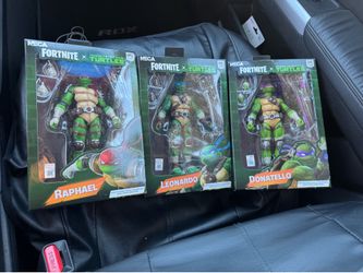 NECA TMNT FORTNITE LOT Leo, Raph, Donny