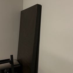 Dark Brown Detachable Table 