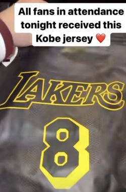Kobe Game Jersey 