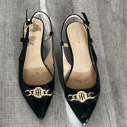 Tommy Hilfiger Size 8 Kitten Heels Barely Warn 