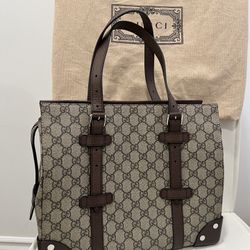 GUCCIE SUPREME TRUNK TOTE BAG