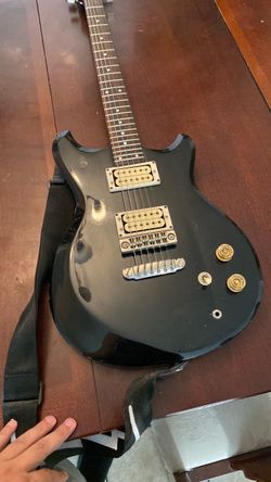 Ibanez Electric Guitar + Effects Pedal + Digital Mixer Bundle